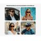 thumbnail image 2 of Lentes De Sol Polarizados Hombre Y Mujer Color Negro, 2 of 4