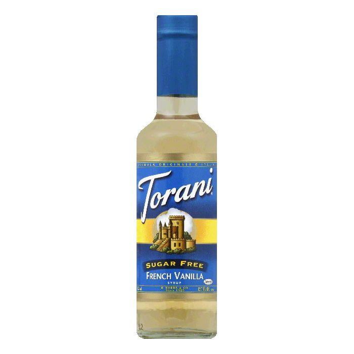 Torani Syrup Sugarfree French Vanilla, 12.7 FO (Pack of4)