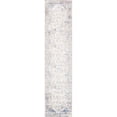 thumbnail image 1 of Pasargad Home PD-169B 2.04x8 2 ft. 4 in. x 8 ft. Efes Design Power Loom Runner Rug, Light Grey, 1 of 4