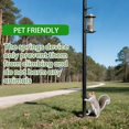 thumbnail image 2 of PEACNNG2pcs Squirrel Proof Spring Device - Metal Hanging Squirrel Baffle Barrier  Durable Outdoor Garden Guard for Bird Feeders & Poles  Secure Spring Loaded Design  Squirrel Barrier  Pol, 2 of 7