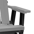 thumbnail image 4 of American Furniture Classics Model 416LGB Brandon Balcony Glider in Light Grey on a Black Base, 4 of 7