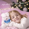 thumbnail image 3 of Easter Bunny Plush Toys, Interactive Singing & Repeating Stuffed Animals with Moving Ears, Peek-A-Boo Musical Bunny Gift Easter Decoration for Girls Boys, Soft White Plush 13.78”, 3 of 6