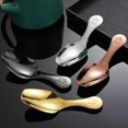 thumbnail image 1 of Visland Coffee Spoon Crown Pattern Mirror Polished Stainless Steel Portable Tea Ice-cream Spatula Dining Room Accessories for Daily Life, 1 of 8