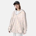 thumbnail image 3 of Balery Colorful Dots Sudadera ligera de manga larga con capucha y protección solar UPF 50+ para hombre y mujer, ideal para pesca y running-Large, 3 of 7