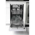 thumbnail image 3 of Pemberly Row 18" Stainless Steel Front Control Dishwashers in Silver, 3 of 13
