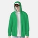 thumbnail image 2 of Fotbe Forestgreen Chaqueta con Protección Solar UPF 50+ para Hombre y Mujer, Camisa con Capucha y Bolsillos-XX-Large, 2 of 7