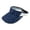 Navy, variant on Wide Brim Running Sports Visor Breathable Visor Cap for Men Women Elastic Sun Visor Summer Hat,Dark Gray