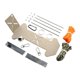 thumbnail image 3 of Kit de plantilla para pulseras de paracord, máquina para tejer, llaveros, versátil para adultos Caqui, 3 of 9