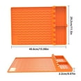 Grill Mat for Composite Deck Silicone Griddle Tools Mat Silicone Grill
