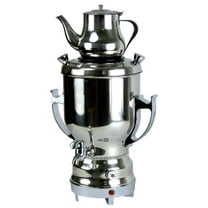 Electric 3L Stainless Steel Samovar Tea Maker w/ 32oz Kettle 110V 1300W