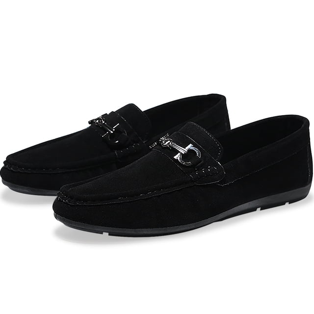 Mocasines Formales De Gamuza Zapatos Casuales De Vestir Elegante