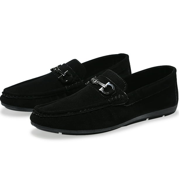 Mocasines Formales De Gamuza Zapatos Casuales De Vestir Elegante