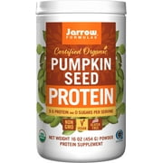 Jarrow Formulas Organic Pumpkin Seed Protein, 9g Protein, 1.0 Lb
