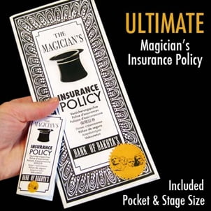 Ultimate Magician's Insurance Policy - Professional Version Street &