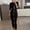 Black, variant on Morttic Women's Casual Zipper Mid-Sleeve Dress – Solid Color Relaxed Fit Tee Dress Comfortable Daily Wear Black,XL