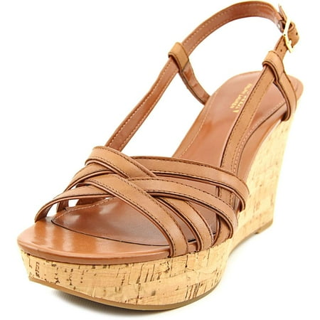 ralph lauren tan wedges