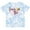 Tie Dye Blue, variant on Inktastic Queen Bee Girls Toddler T-Shirt