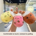 thumbnail image 2 of Kripyery Cute Milk Tea Cup Plush Pendant Cartoon Bubble Tea Stuffed Doll Hanging Ornament Super Soft PP Cotton Fully Filled Plushies Keyring Charms Backpack Decor Kids Girl Gift, 2 of 8