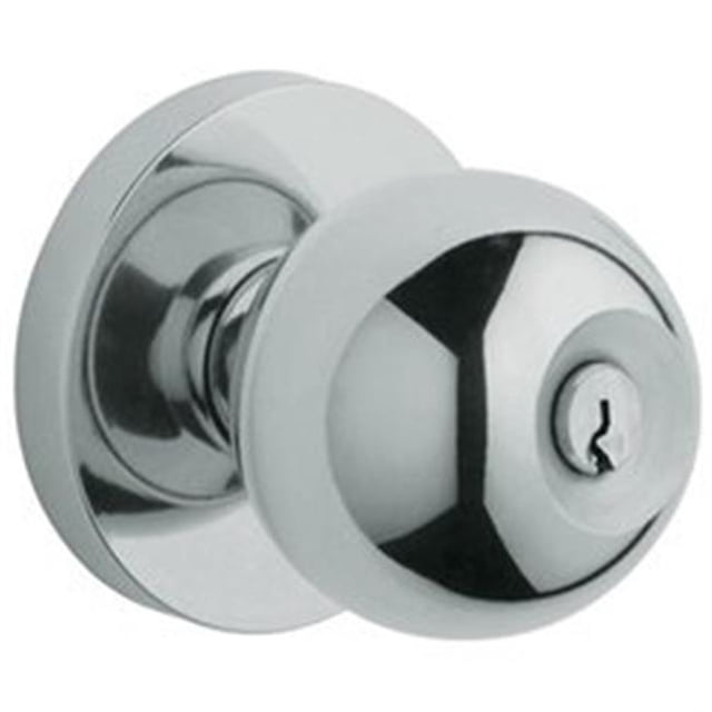 Baldwin 5215260ENTR Entrance Knob Set - Polished Chrome