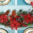 thumbnail image 5 of Deago Indoor/Outdoor 6.30 in Artificial PE Foam Flower, Red, 6-Pieces, 5 of 12