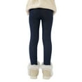 thumbnail image 5 of GYRATEDREAM Children Girls Leggings Kids Warm Thick Fleece Lined Winter Skinny Pants Teenage Child 2-13 Years, 5 of 11