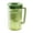 Green, variant on Pitcher 2L Capacity, BPA-Free Plastic Cold Drink Dispenser, Refrigerator-Safe Beverage Container for Water, Iced Tea, Juice, Lemonade, Home and Party Use, Modern Kitchenware, White
