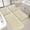 Light Beige, variant on Bathroom Rugs Sets 5 Piece, Soft Absorbent Microfiber Bath Mat for Bathroom, Non Slip Washable Bath Rug Set with Toilet Cover, Bath Runner and U-Shaped Contour Toilet Rug, Light Beige