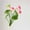 Pink1, variant on Clearance Sale Artificial flowers QIXI Artificial Flowers Bouquet with Leaves Real Looking for Wedding Home Living Room Hotel Decorations 1Pack