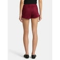 thumbnail image 3 of No Boundaries Faux Suede Low-Rise Hot Shorts, 2'' Inseam, Women's, 3 of 4