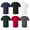 White/Black/Navy/Deep Forest / Deep Red /Smokey Grey, variant on Hanes Men's Value Pack Assorted Pocket T-Shirt Undershirts, 6 Pack