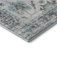 thumbnail image 3 of Addison Rugs Mayfield Premium Machine Washable Traditional Border Teal Rectangle Rug, 10' x 14', 3 of 7