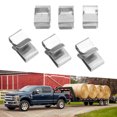 thumbnail image 1 of Boat 25PCS Trailer Wiring Clips Double Sided Clamp Design Stainless Steel Trailer Frame Wire Clips for Kayak Sailboat, 1 of 7