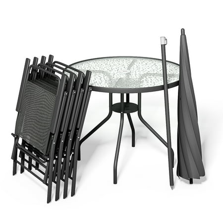 6pcs Patio Furniture Garden Set, Patio Table And Chairs Set Canada