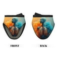 thumbnail image 2 of Disketp Surreal Body Art Non-Slip Mini Oven Mitt Set, Short Oven Mitts for Baking Grilling Barbecue Microwave, 5.9"x5.9"in, 2 of 7