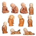 thumbnail image 4 of Coleccionable de Estatuilla de Ornamento de Monje para Coches Decoración de 1, 4 of 9