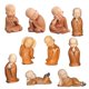 thumbnail image 4 of Ornamento Monje Buda Estatua Decorativo Accesorios Para Niños 1, 4 of 9