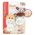 thumbnail image 2 of Infantino Foot Rattles, Zebra & Tiger, 2 of 4