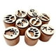 thumbnail image 3 of 6 sellos de madera Macarena juego de Sello de rompecabezas Beige, 3 of 8