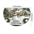 thumbnail image 3 of HHGBAD Christmas Door Mat, Absorbent Nonslip Rug, Floor Covering, Dirt Proof Kitchen Entrance Mat, Ideal for Home Decor, Holiday Celebration, Indoor, Outdoor Use, 3 of 6