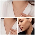 thumbnail image 5 of Uxcell Beading Hoop Earrings, 60Pcs Triangle Hoop Earring for DIY Crafts Jewelry Making(29mm, Rose Gold), 5 of 6