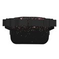 thumbnail image 4 of Horeoi Rose Gold Glitter1 for Square Double Layer Waist Bag for Travel Cycling Outdoor Activities with Adjustable Strap and Zipper Pockets, 4 of 4