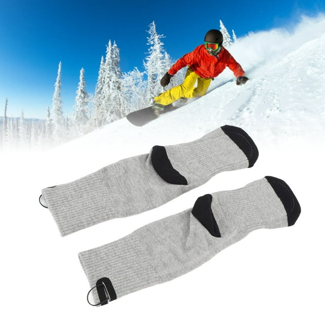 Calcetines Calefactores Eléctricos, Talla única, Calcetines Calefactables De Invierno Transpirables Y Respetuosos Con La Piel, Temperatura Constante De 40-60 Para Senderismo