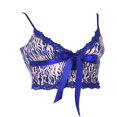 thumbnail image 5 of Women Lace Velvet Camisole Thin Straps Bodycon Camis Tops, 5 of 5