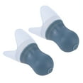 thumbnail image 4 of Swimming Waterproof Earplugs Flying Noise Reduction Silicone Ear Plug with Black Sealing BottleGray Earplug, 4 of 9