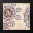 thumbnail image 2 of Pinto, Patricia 15x15 Black Modern Framed Museum Art Print Titled - Lavender Textiles I, 2 of 5