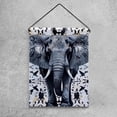 thumbnail image 4 of Elephant Aestheic Art Pattern Decorative Garden Flag for All Seasons, 12 x 18 Inch Small Vertical Double Sided Outside Decoration for Yard Farmhouse, 4 of 6
