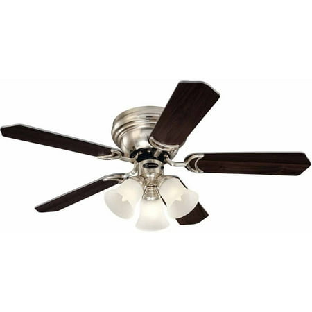 Westinghouse 7861500 42" Brushed Nickel 5-Blade Indoor Ceiling Fan with Lights