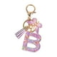 thumbnail image 2 of Llavero con dijes,Llavero con letras Llavero Colgante Monedero Charms,Llavero para Bolso Mochila Decoración Mujer,Llavero con forma de mariposa y alfabeto para llave de bolso,Llavero 2 piezas, 2 of 10