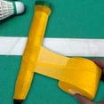 thumbnail image 6 of harayaa Badminton Grip Cushion Wrap 2.36 inch Wide 22 Yards Long Racquet Handle Wrap Yellow, 6 of 9