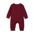 thumbnail image 2 of Bellafa Baby Boys Girls Footed Pajamas Cotton Long Sleeve Snap-up Romper Jumpsuit Sleep and Play One-Piece, 2 of 9